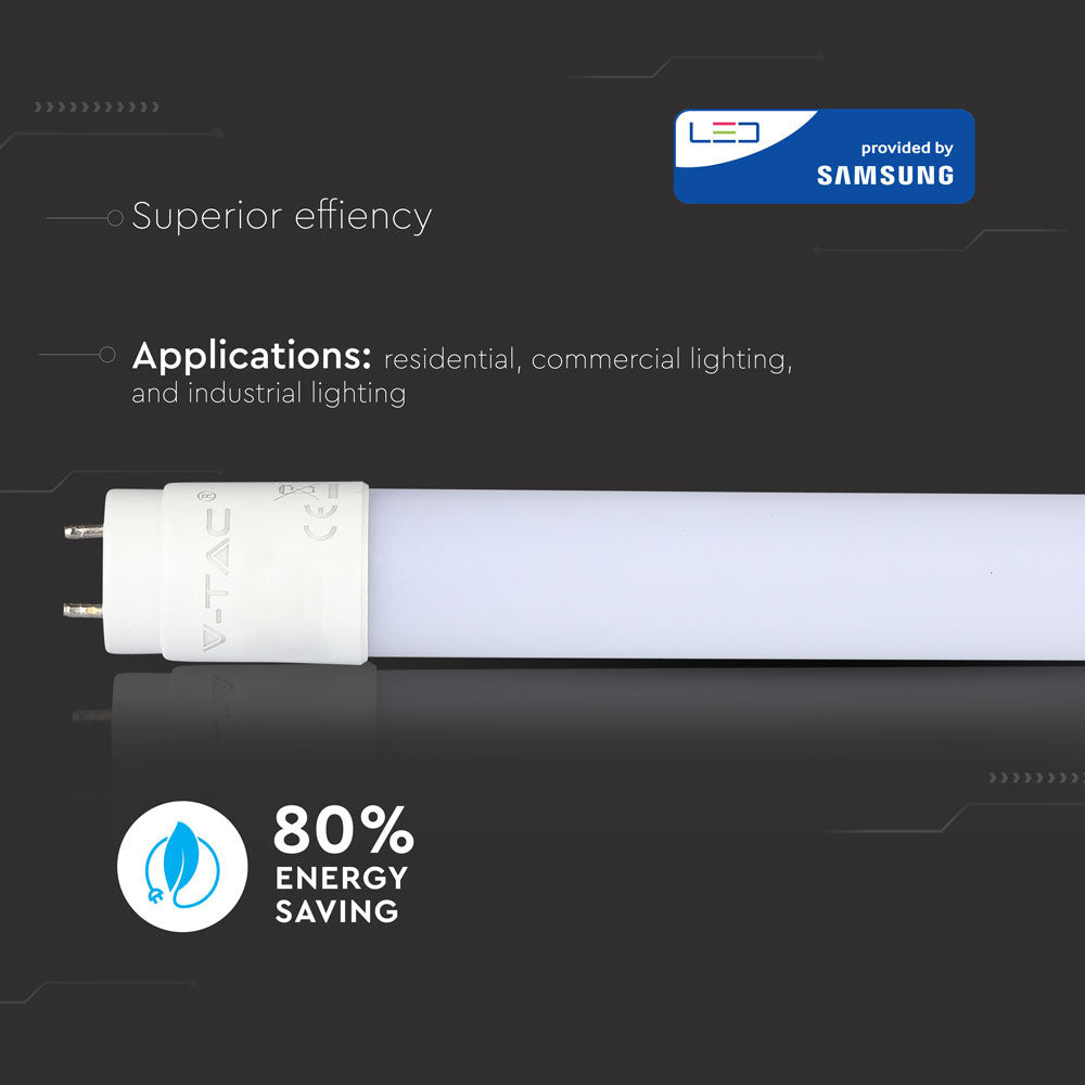 22W Świetlówka LED PLASTIK 150 cm / Chip SAMSUNG / Barwa:4000K / HIGH LUMENS
