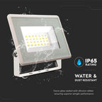 20W Naświetlacz LED / Seria: F-Class / Barwa:4000K / Obudowa: Biała