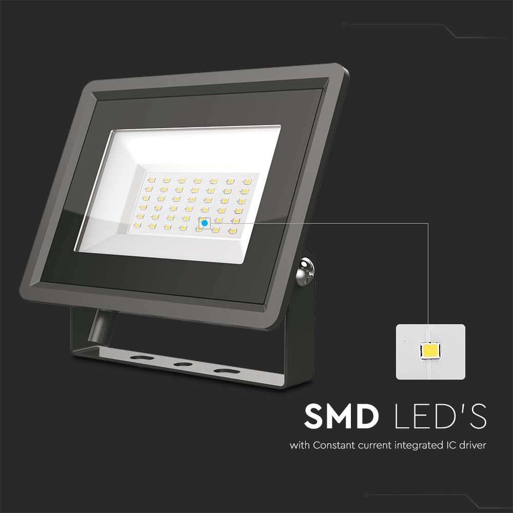 30W Naświetlacz LED / Seria: F-Class / Barwa:3000K / Obudowa: Czarna