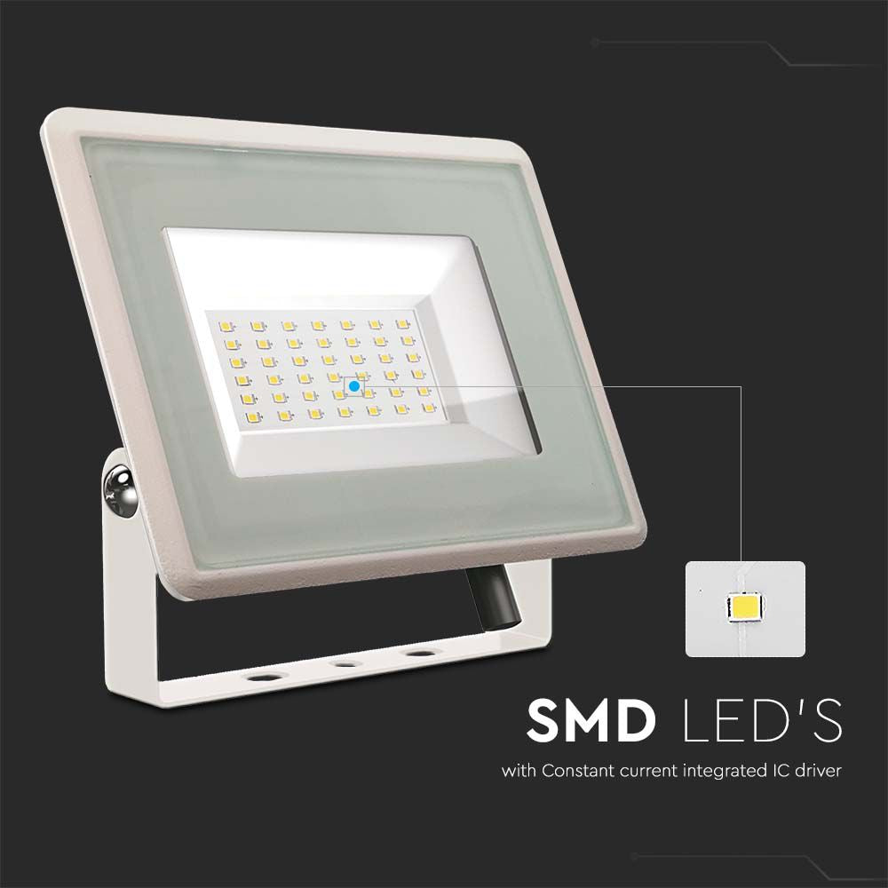 30W Naświetlacz LED / Seria: F-Class / Barwa:3000K / Obudowa: Biała