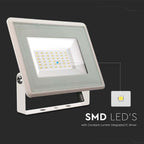 30W Naświetlacz LED / Seria: F-Class / Barwa:3000K / Obudowa: Biała