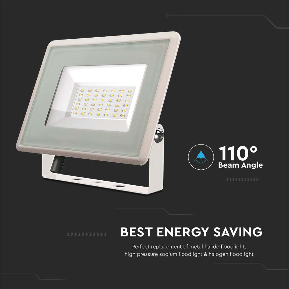 30W Naświetlacz LED / Seria: F-Class / Barwa:3000K / Obudowa: Biała