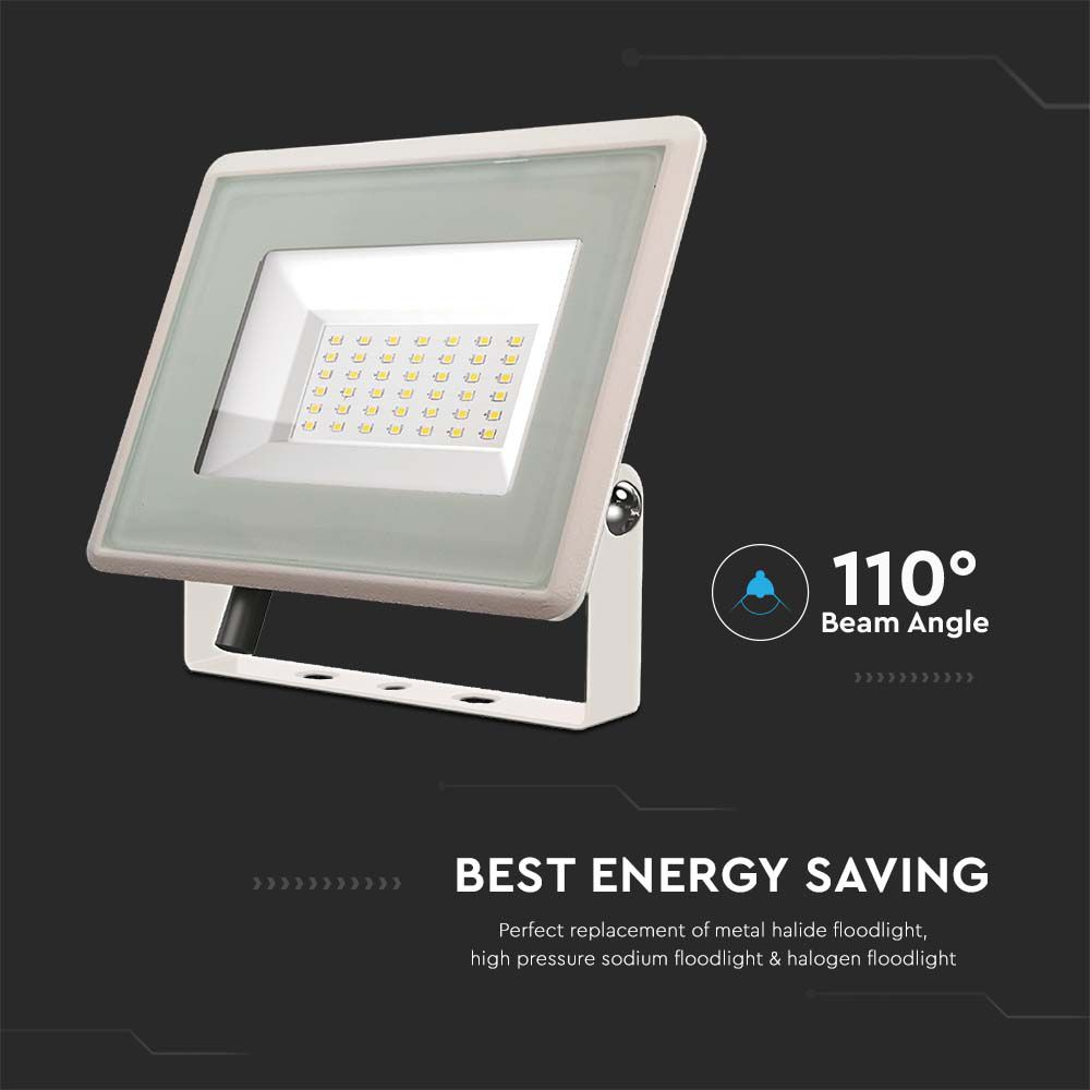 30W Naświetlacz LED / Seria: F-Class / Barwa:4000K / Obudowa: Biała