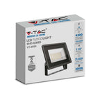 50W Naświetlacz LED / Seria: F-Class / Barwa:3000K / Obudowa: Czarna