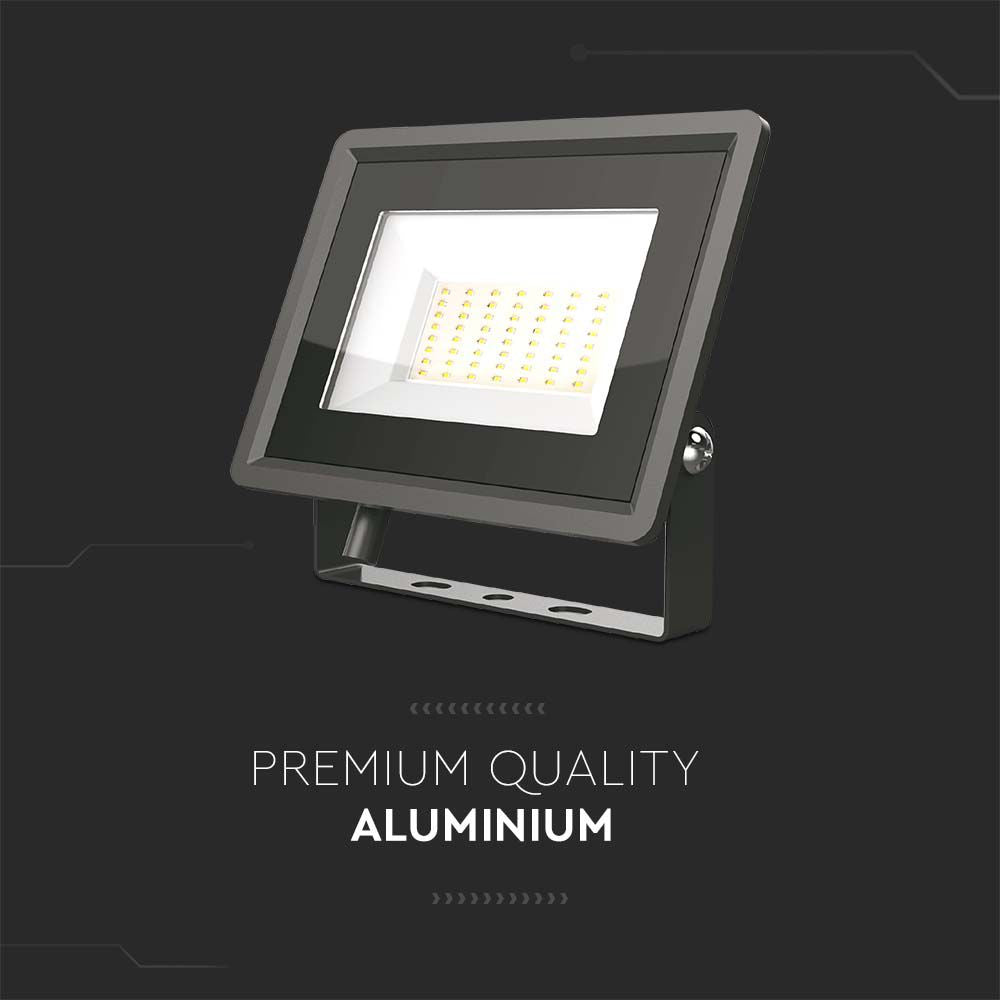 50W Naświetlacz LED / Seria: F-Class / Barwa:4000K / Obudowa: Czarna