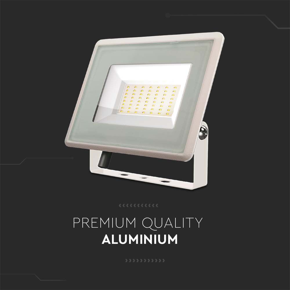 50W Naświetlacz LED / Seria: F-Class / Barwa:4000K / Obudowa: Biała