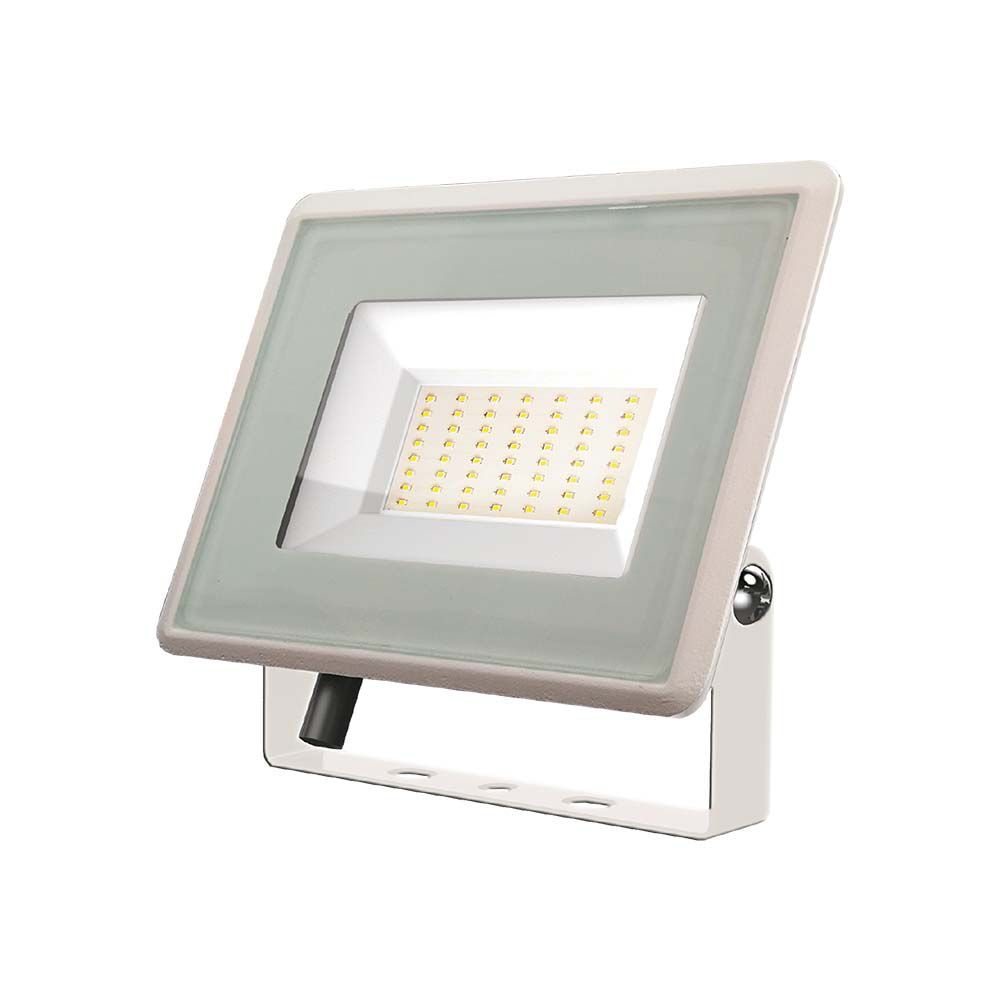 50W Naświetlacz LED / Seria: F-Class / Barwa:6500K / Obudowa: Biała