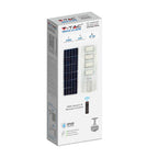 50W Lampa uliczna solarna z czujnikiem ruchu / Barwa:4000K / Obudowa: Srebrna