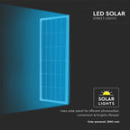 50W Lampa uliczna solarna z czujnikiem ruchu / Barwa:6400K / Obudowa: Srebrna