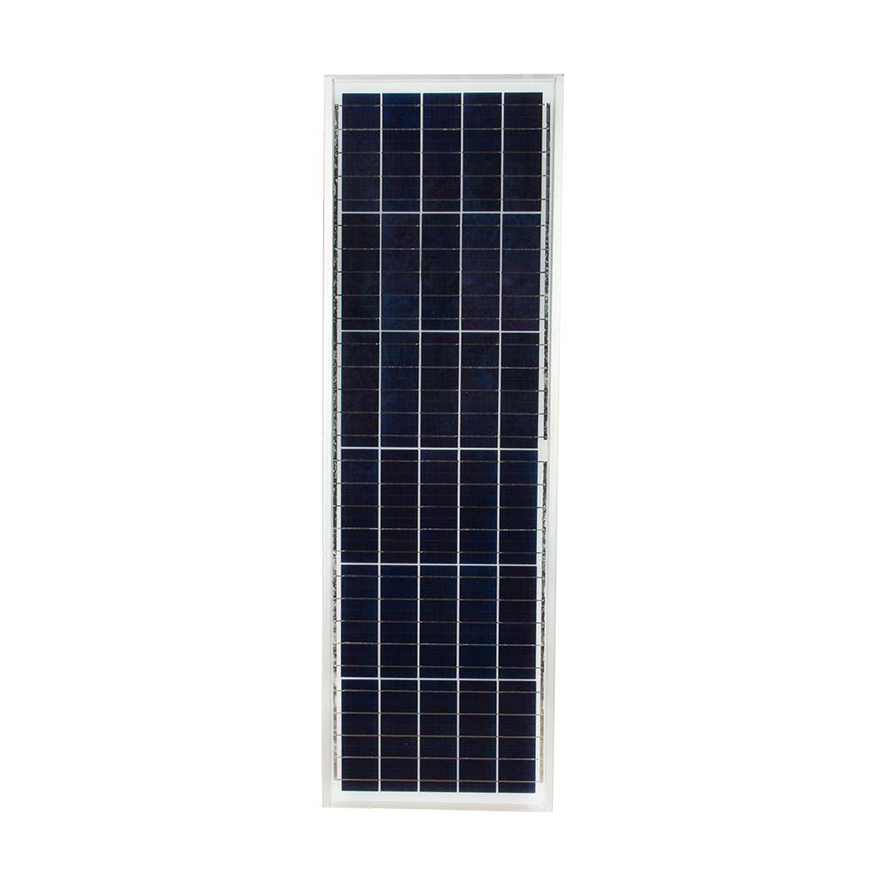 50W Lampa uliczna solarna z czujnikiem ruchu / Barwa:4000K / Obudowa: Srebrna