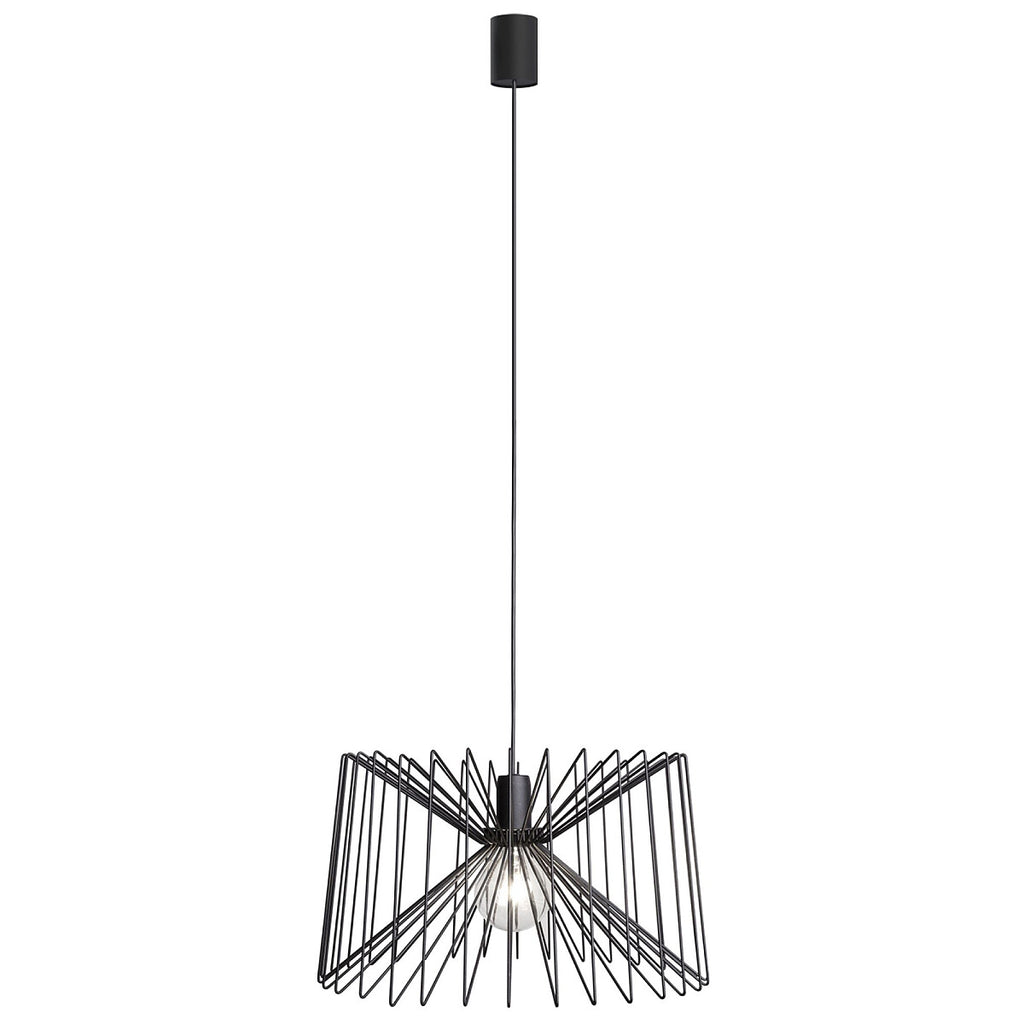 Nowodvorski Lampa wisząca NESS 25W only LED 50/60Hz - Stal lakierowana - Czarny