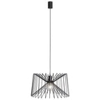 Nowodvorski Lampa wisząca NESS 25W only LED 50/60Hz - Stal lakierowana - Czarny