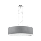 Nowodvorski Lampa wisząca VIVIANE 25W only LED 50/60Hz - Tkanina - Szary
