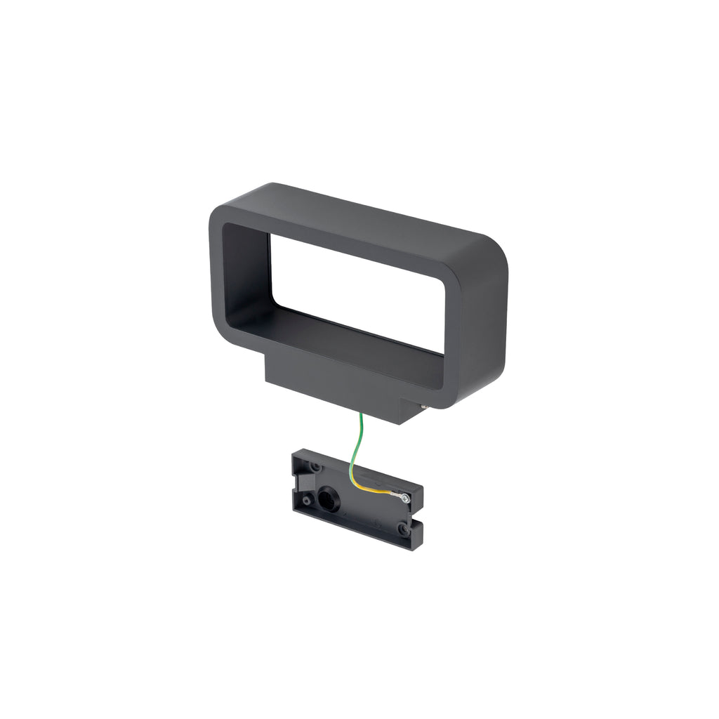 Nowodvorski Lampa ścienna natynkowa MUNO LED 6W 50/60Hz IP54 - Aluminium lakierowane - Grafitowy