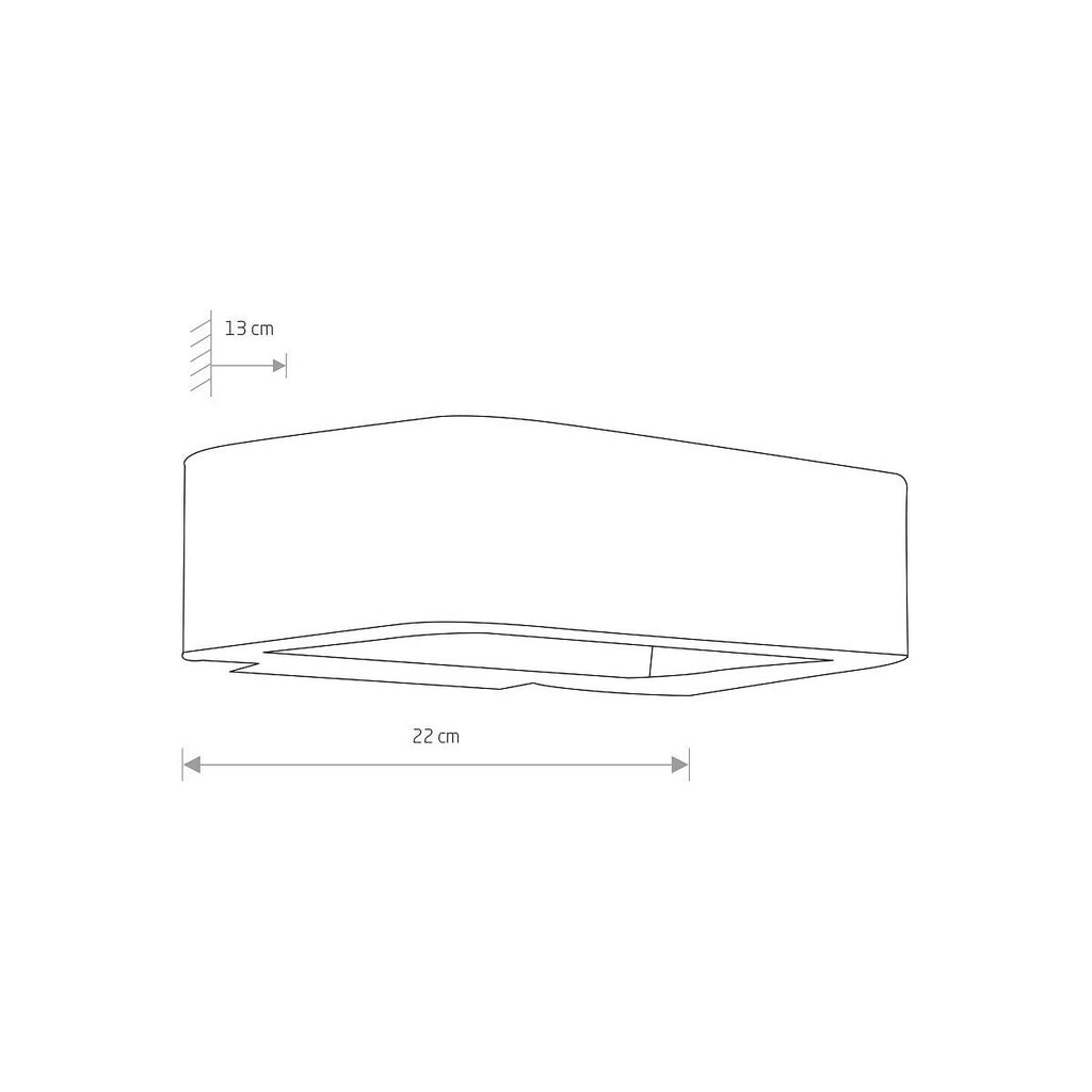 Nowodvorski Lampa ścienna natynkowa MUNO LED 6W 50/60Hz IP54 - Aluminium lakierowane - Grafitowy 6776