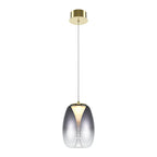 Maytoni Lampa wisząca Splash - Aluminium - Złoty MOD282PL-L8G3K