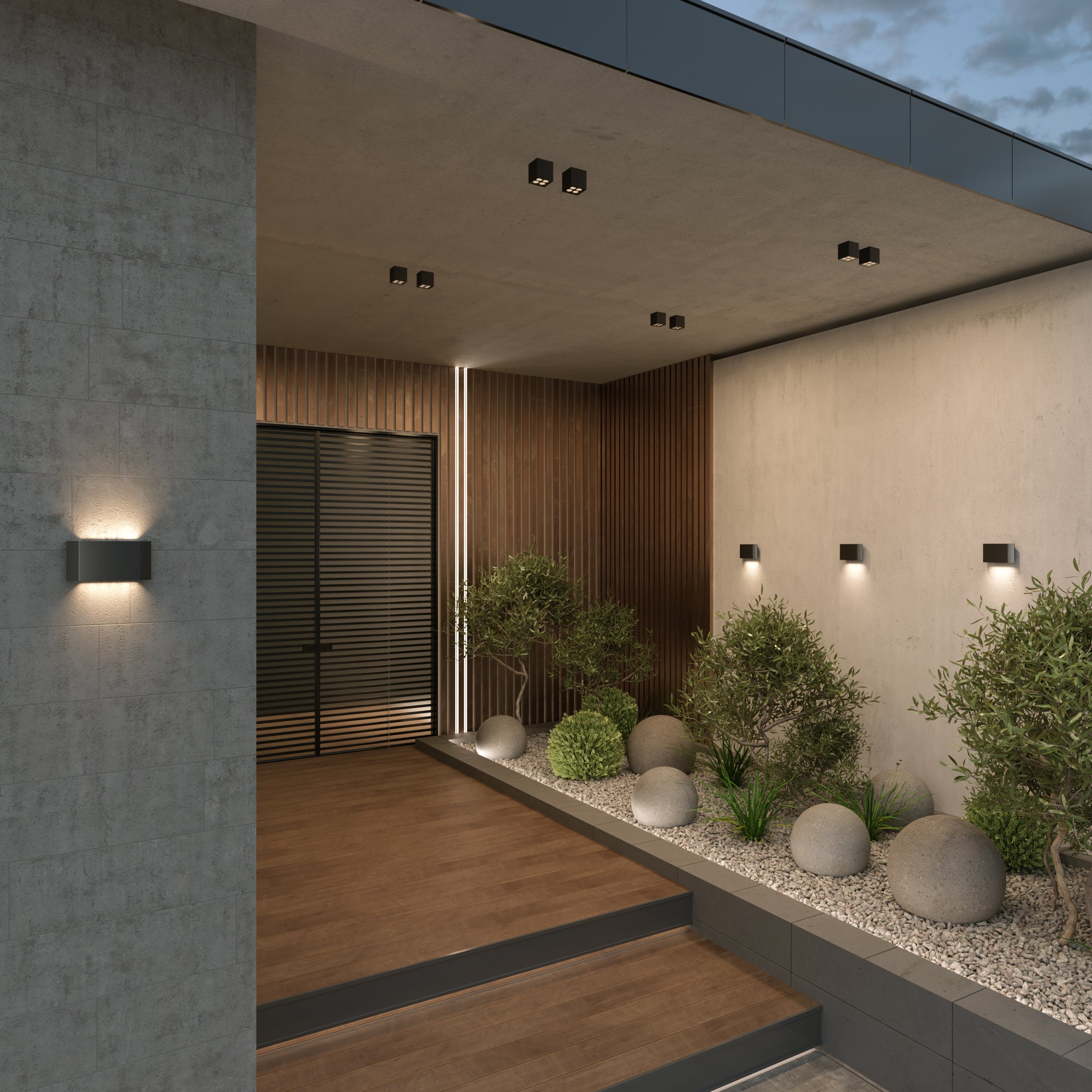 Oświetlenie architektoniczne Pull O412WL-L5GF3K