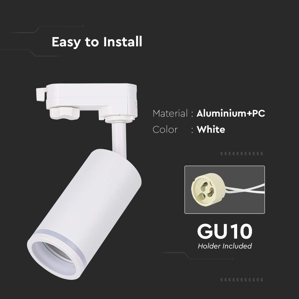 Oprawa Tracklight GU10 / Biały