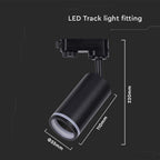Oprawa Tracklight GU10 / Czarny