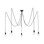 Nowodvorski Lampa wisząca SPIDER 25W only LED 50/60Hz - Przewód w oplocie - Czarny II