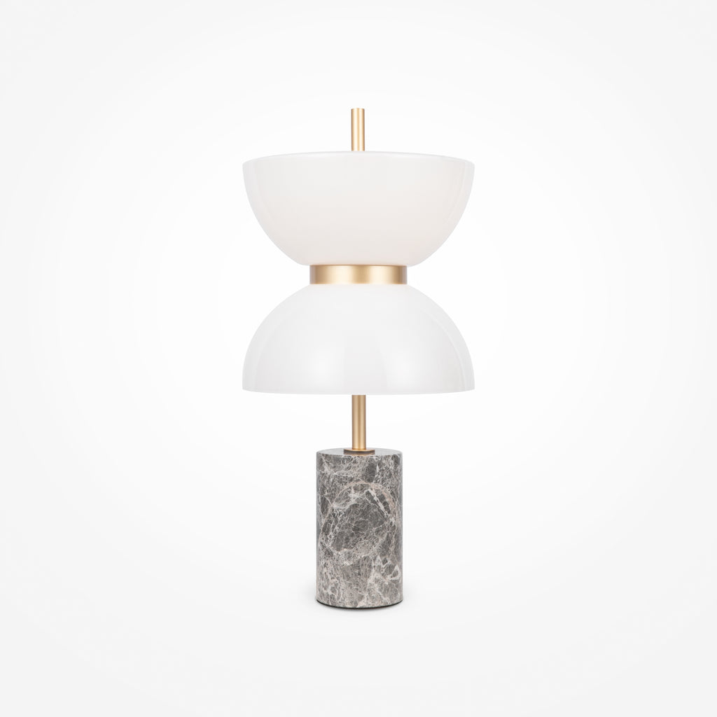 Maytoni Lampa stołowa Kyoto - Metal + marmur - Złoty MOD178TL-L11GR3K