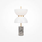 Maytoni Lampa stołowa Kyoto - Metal + marmur - Złoty MOD178TL-L11GR3K