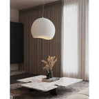 Maxlight Lampa wisząca Pierre 70cm - Źywica - Biały P0534