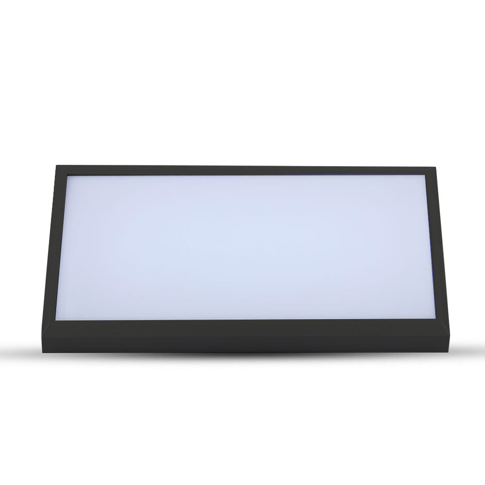 20W Lampa ścienna LED / Ukośna / Barwa:4000K / Obudowa: Czarna