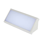 12W Lampa ścienna LED / Ukośna / Barwa:4000K / Obudowa: Biała