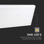 20W Lampa ścienna LED / Ukośna / Barwa:6400K / Obudowa: Biała
