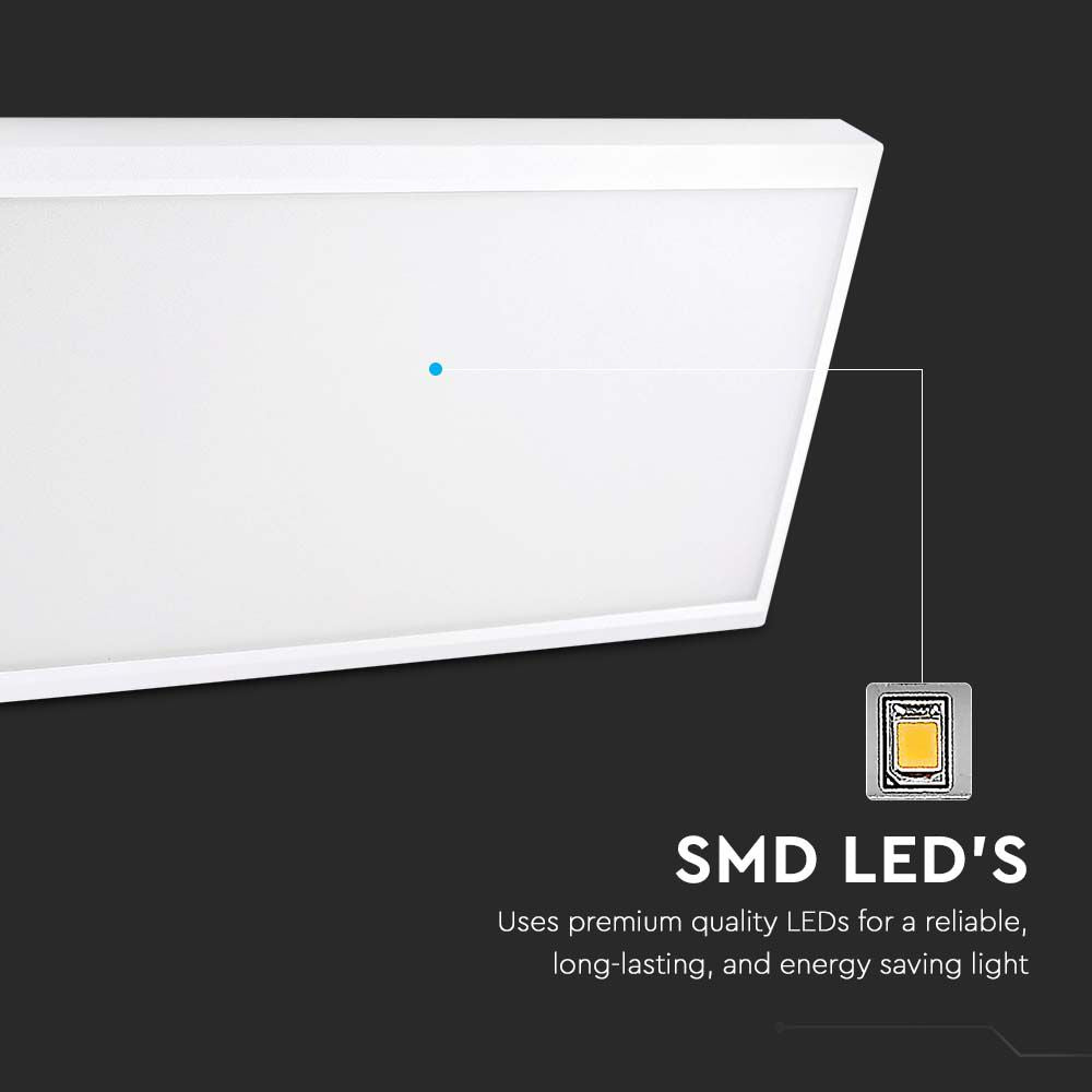 20W Lampa ścienna LED / Ukośna / Barwa:6400K / Obudowa: Biała