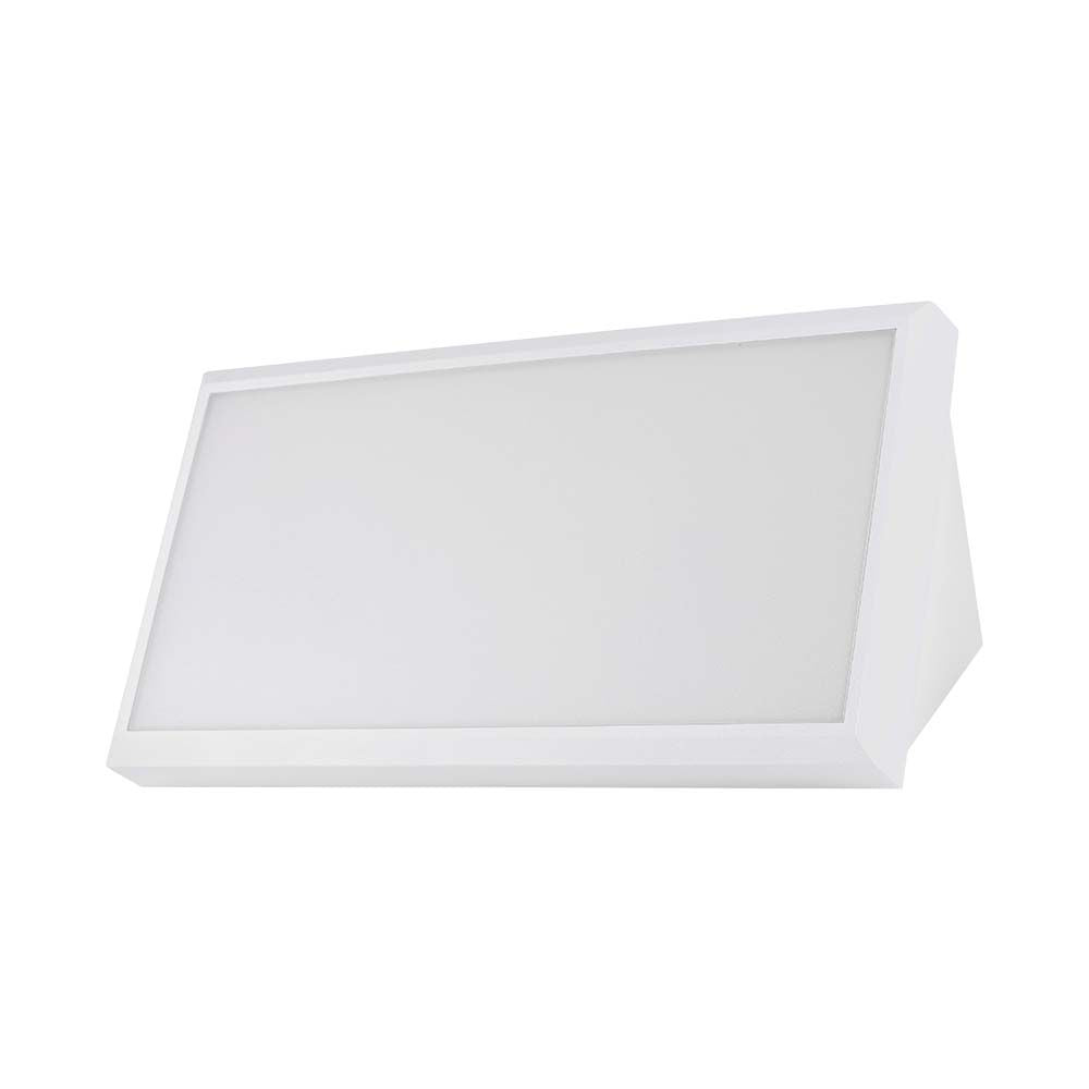 20W Lampa ścienna LED / Ukośna / Barwa:6400K / Obudowa: Biała
