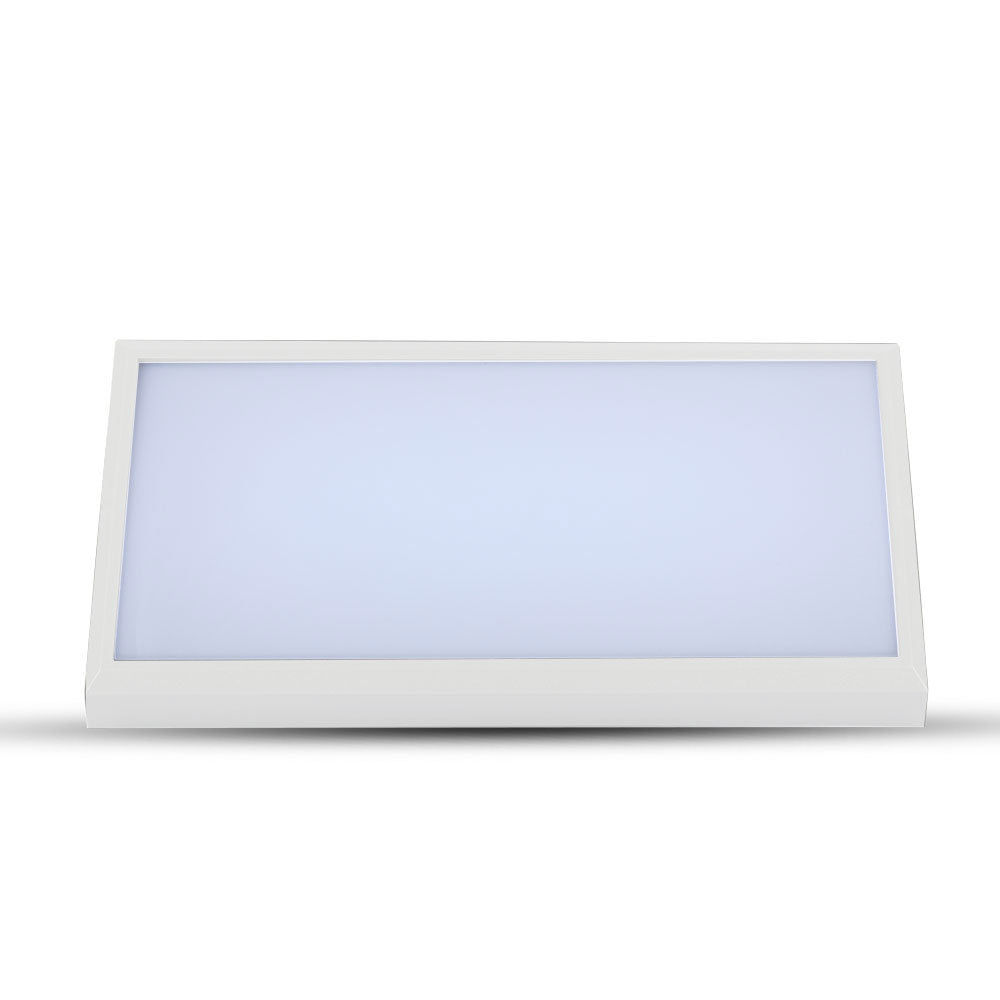 20W Lampa ścienna LED / Ukośna / Barwa:6400K / Obudowa: Biała