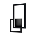 20W Lampa ścienna LED / Barwa: 4000K / Obudowa: Czarny / IP54