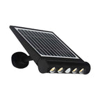 8W Solarny Naświetlacz LED z czujnikiem ruchu / Barwa:4000K / Obudowa: Czarna / IP65