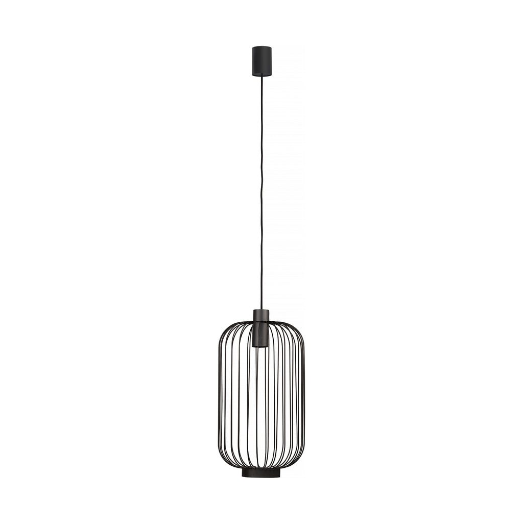 Nowodvorski Lampa wisząca CAGE 10W only LED 50/60Hz - Stal lakierowana - Czarny