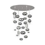 Nowodvorski Lampa przysufitowa SALVA G 25W only LED 50/60Hz - Szkło - Chrom