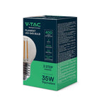4W G45 Żarówka LED Filament / Barwa:3000K / Ściemniana - 3 stopnie / Trzonek:E27