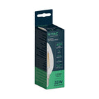 4W C35 Żarówka LED Filament / Klosz Transparentny / Barwa:3000K / Ściemniana - 3 stopnie / Trzonek:E14