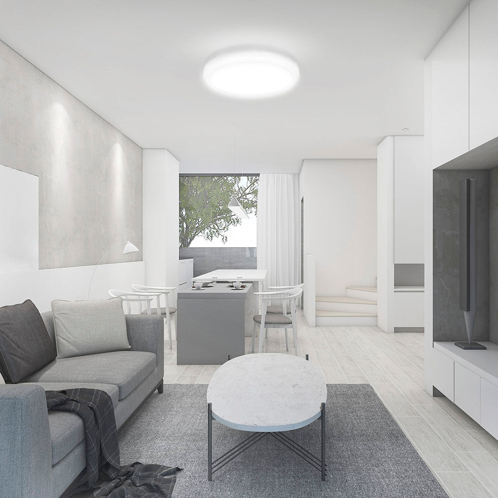 8W/16W/20W Dekoracyjny plafon LED / Chip Samsung / Barwa: 3w1 / Klosz: Okrągły / IP65