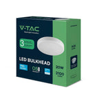 8W/16W/20W Dekoracyjny plafon LED / Moduł awaryjny z sensorem / Chip Samsung / Barwa: 3w1 / Klosz: Okrągły / IP54
