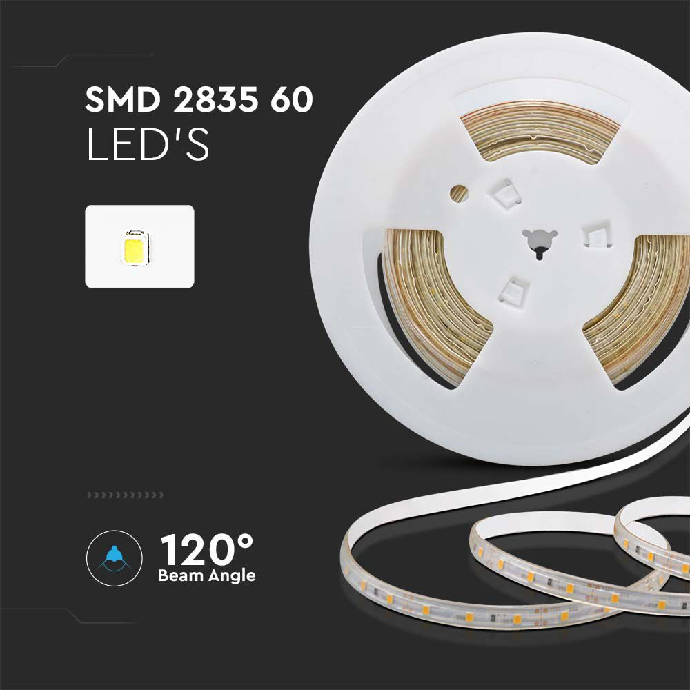 Taśma LED / Barwa:4000K / IP65 / Zasilanie: 12V / Wzmocniony podkład PCB / Rolka:30m