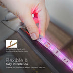 Taśma LED / Barwa:RGB / IP20 / Zasilanie: 24V / Wzmocniony podkład PCB / Rolka:30m