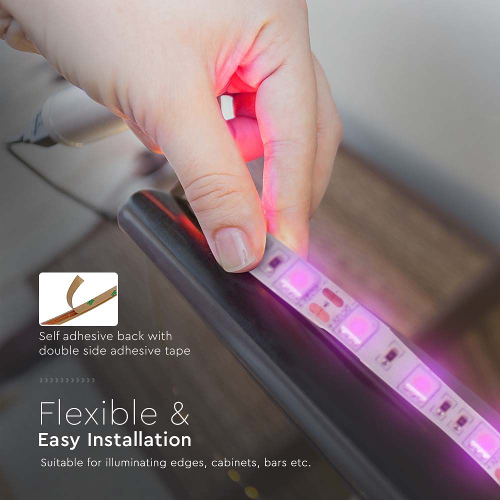 Taśma LED / Barwa:RGB / IP20 / Zasilanie: 24V / Wzmocniony podkład PCB / Rolka:30m