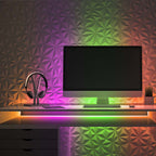 10W NEON FLEX okrągły / Barwa: RGB / Zasilanie: 24V / IP20 / Rolka:10m