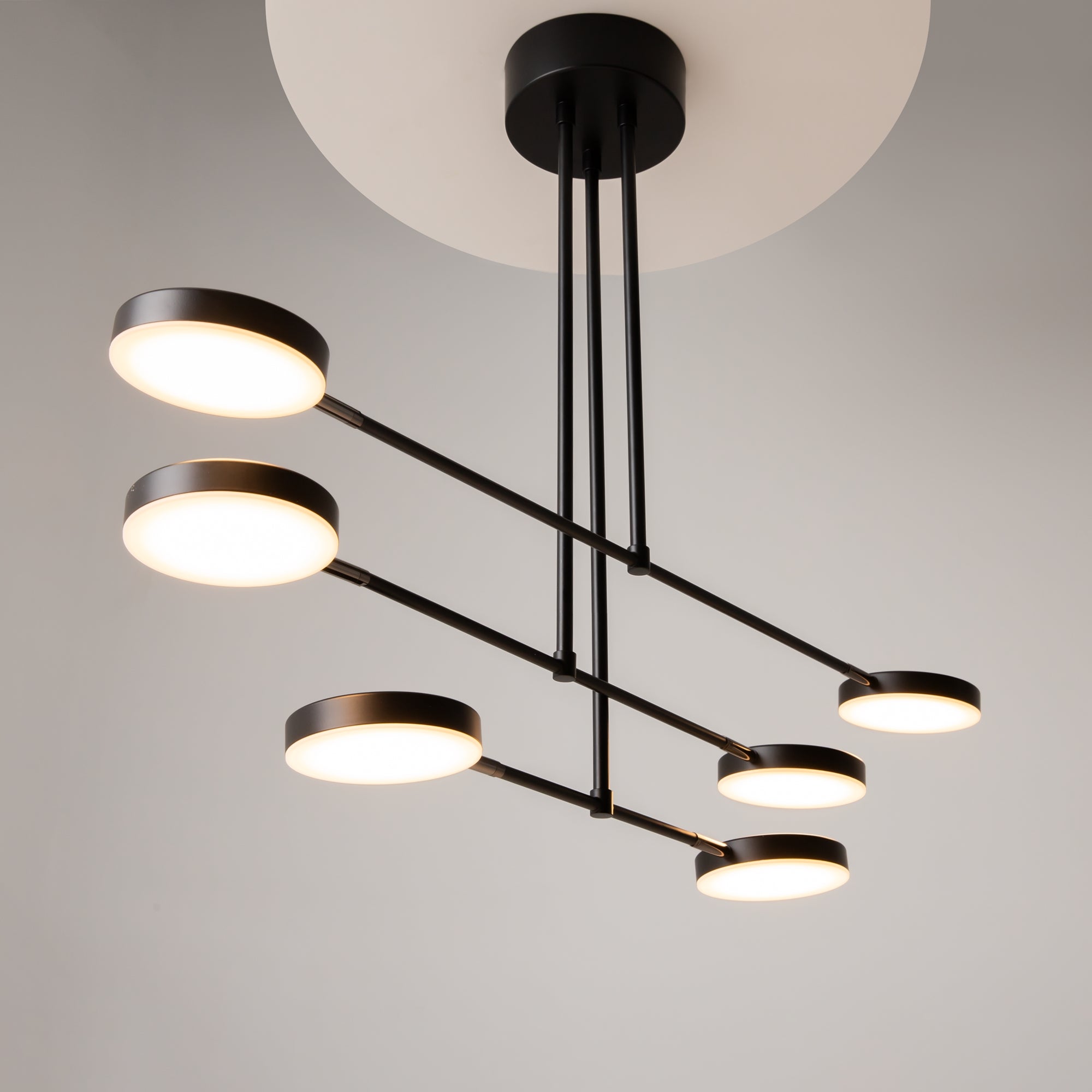 Maytoni Lampa wisząca Fad - Metal - Czarny MOD070PL-L38B3K