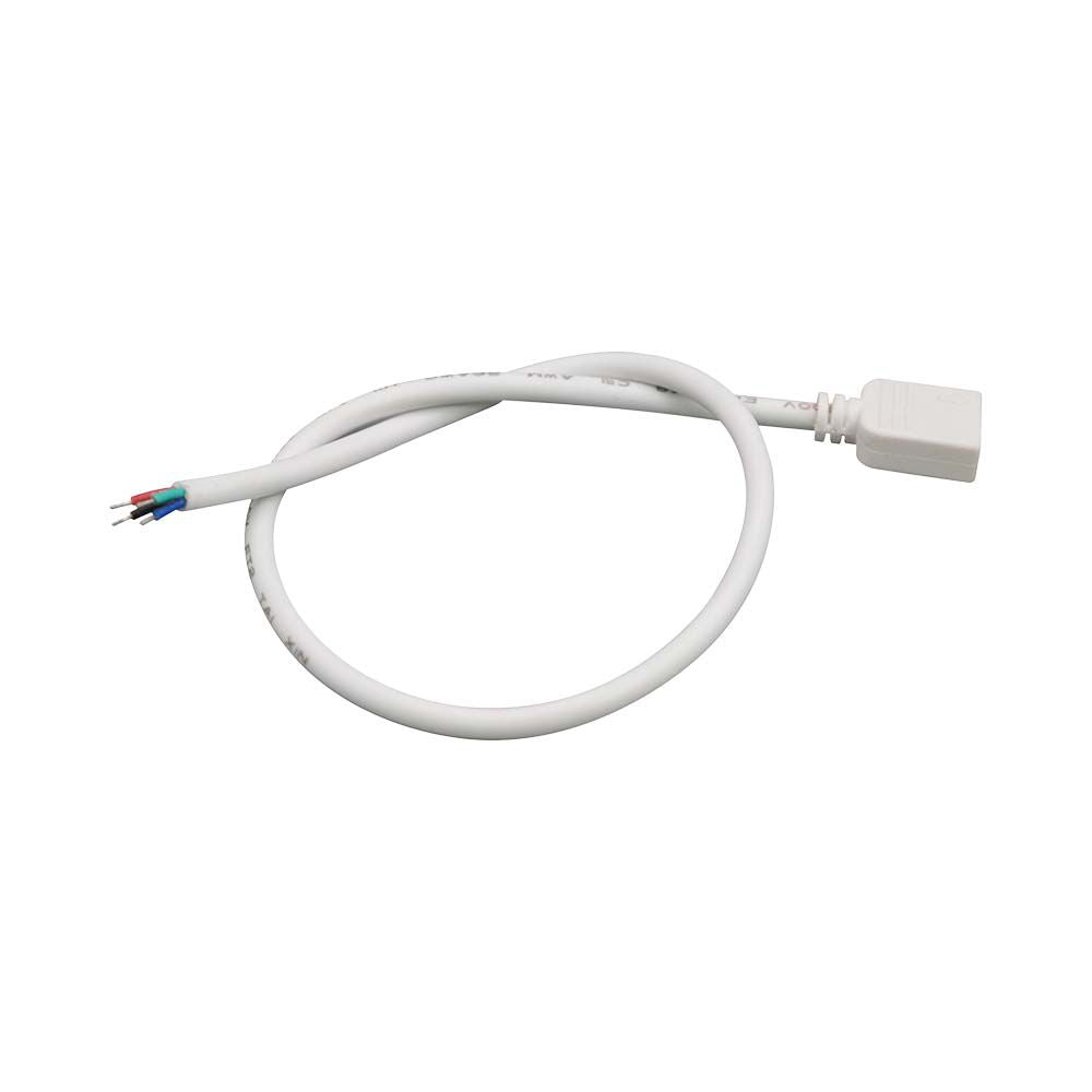 PVC Przewód z wtyczką (0.5m, 4x0.5mm²) do Neon Flex VT-551