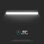 12W Lampa Smart LED Magnetic na szynoprzewodzie 3w1 / Obudowa: Czarna