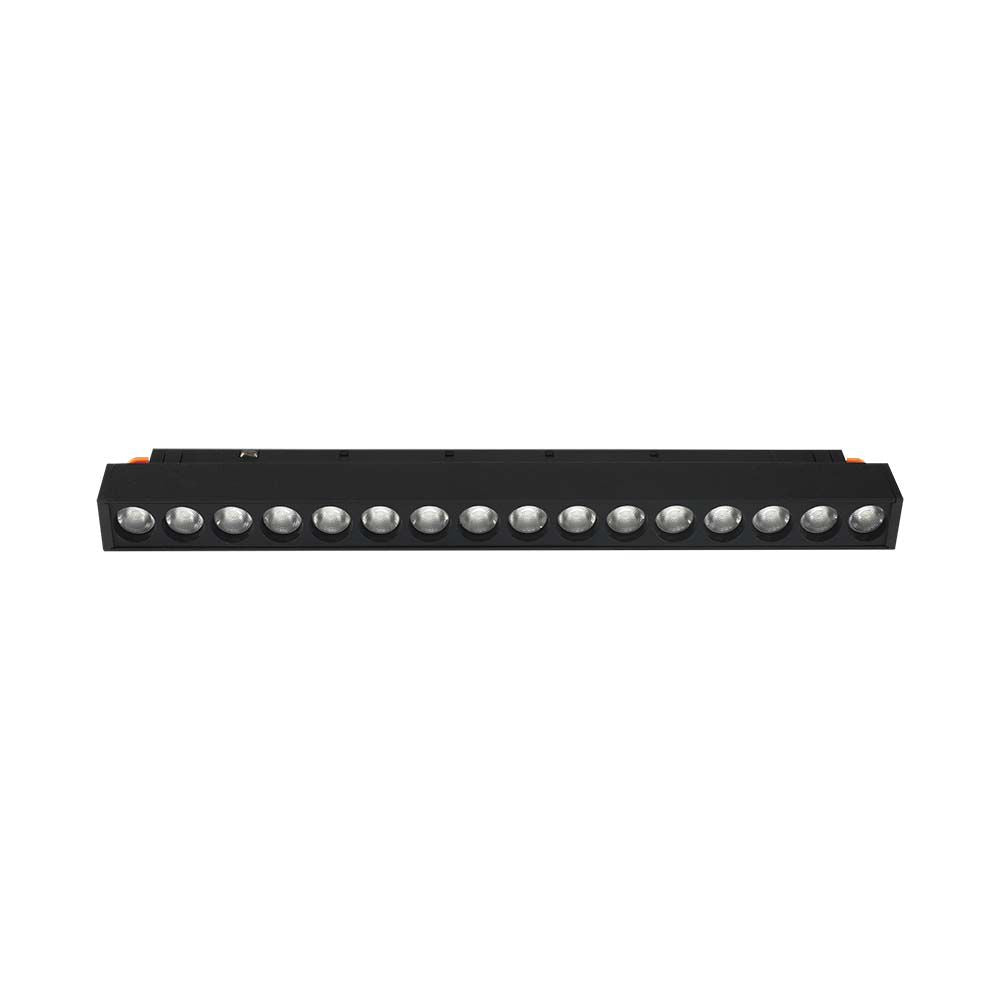 14W Lampa Smart LED Magnetic na szynoprzewodzie 3w1 / Obudowa: Czarna