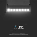 10W Lampa Smart LED Magnetic na szynoprzewodzie 3w1 / Obudowa: Czarna